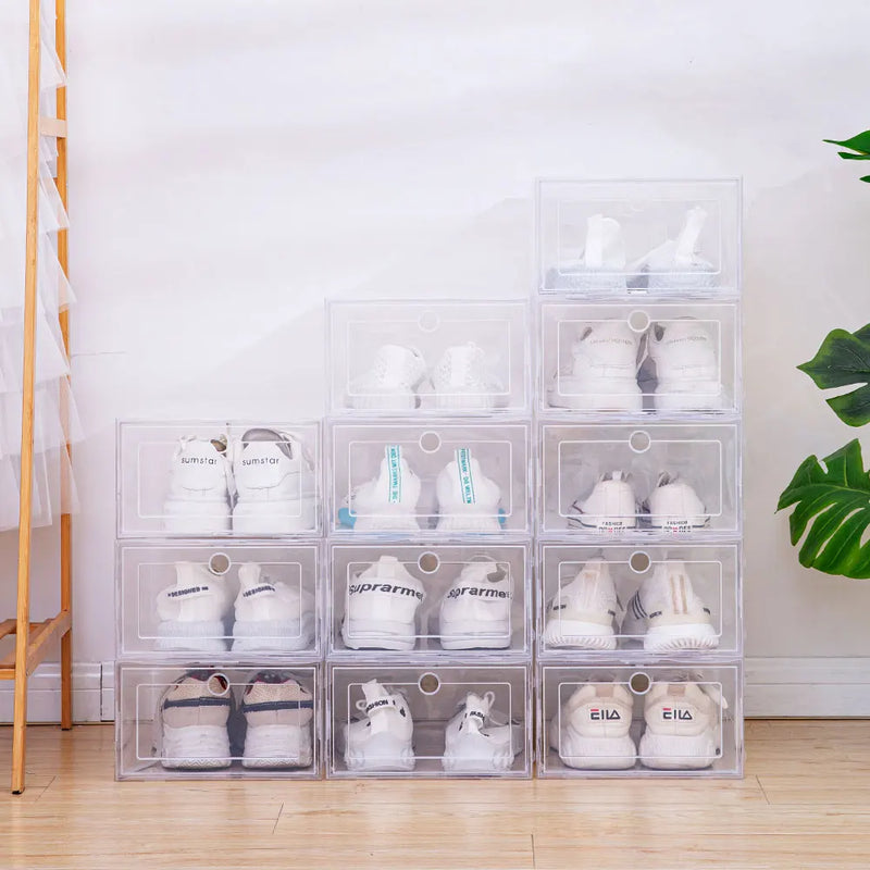 Transparent Shoes Storage Boxes