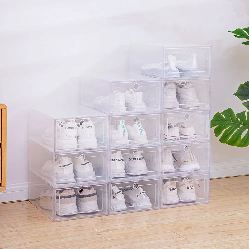 Transparent Shoes Storage Boxes