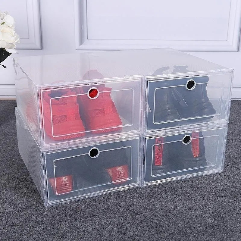 Transparent Shoes Storage Boxes