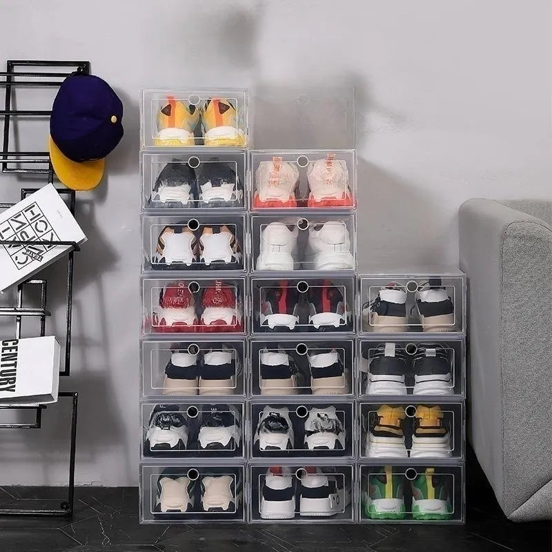 Transparent Shoes Storage Boxes